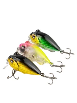 Floating Minnow Crankbait Lure, Bionic Plastic Hard Bait, Wobbler Lure for Topmouth Culter – Minnow – view 4