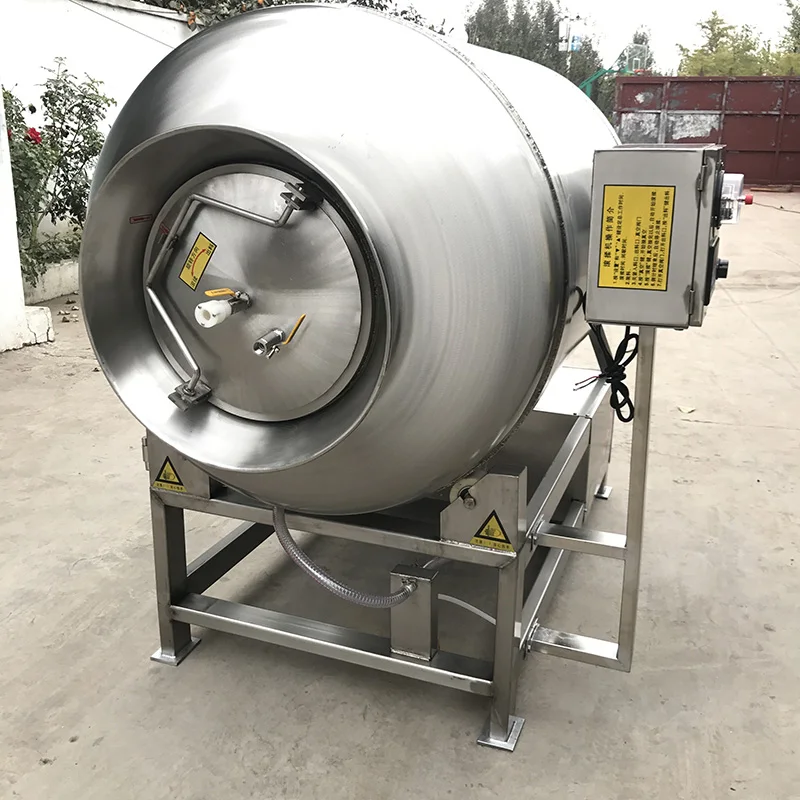 Commercial Large Meat Processing Fish Marinade Machine Multifunctional Vacuum Tumbler Food Chicken