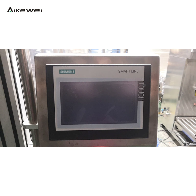 fully automatic piston type double row filling machine, easy to operate accurate