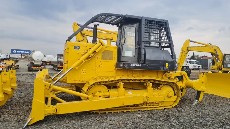 ZD220-3 гусеничный бульдозер с трехзубым рыхлителем для продажи