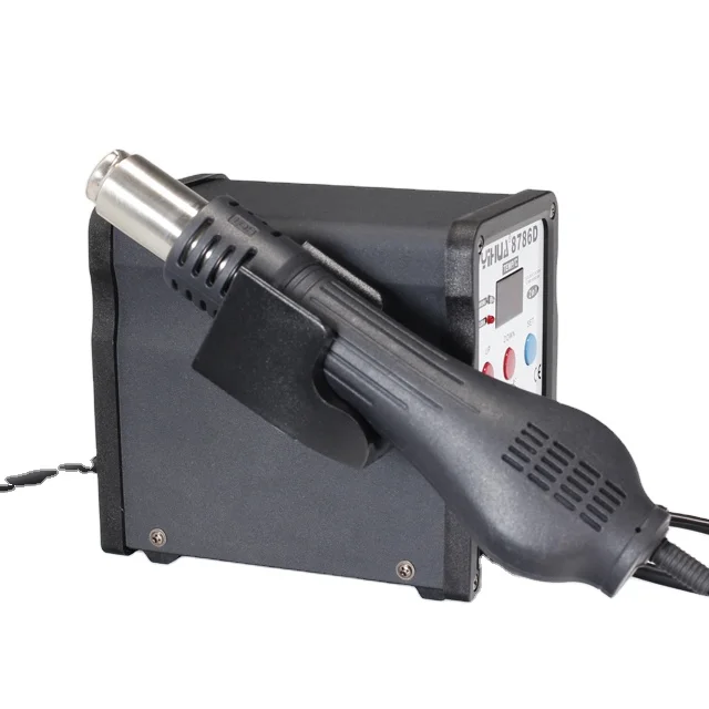 YIHUA 8786D Upgrade Version Soldering Station Hot air 2in1 Machine