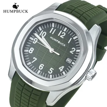 HUMPBUCK Watches Wrist Luxury Top Quartz Japan Movt Man Water Resistant Stone Waterproof Watch Men