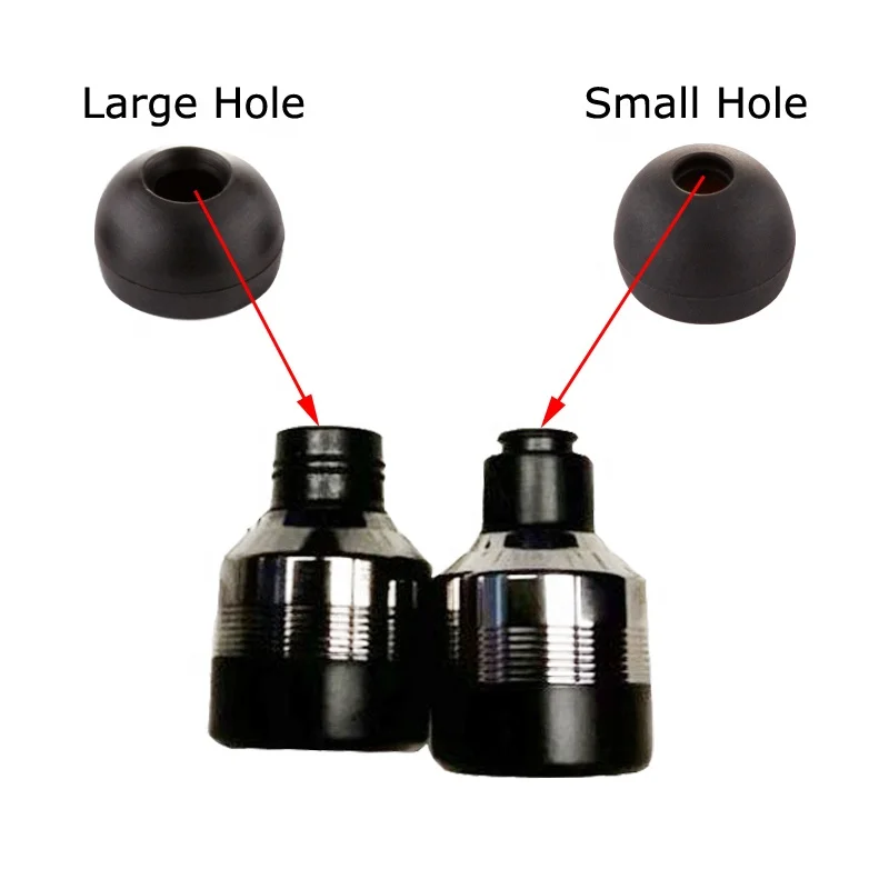 For Motorola VB400 VB300 VB115 Ear Tips Noise Reduction Eartip for Motorola  VerveBuds 400 300 115 Silicone Tips