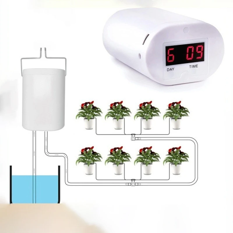 DD2324  Air Pressure Type Smart Timing Plant Water Automatic Irrigation System for Potted Plants Flower Watering Timer