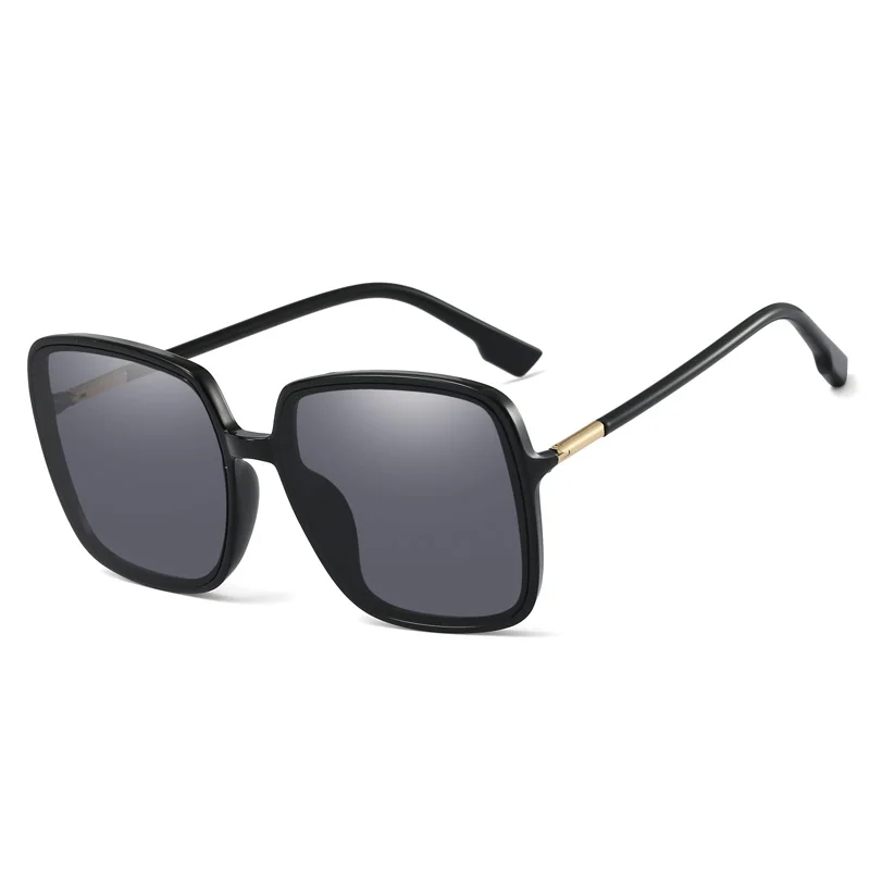 2022 New Retro Fashion Men's Sunglasses Uv400 Luxury Brand Black Square  Frame Cool Men's Outdoor Sunshade Glasses - Temu Malaysia