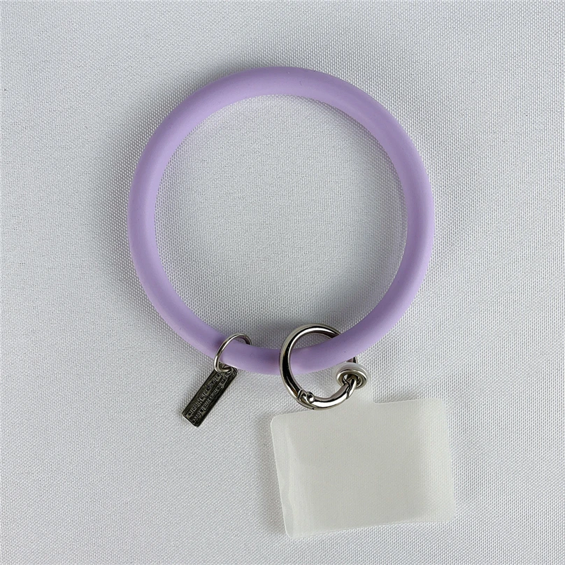 Universal Hanging Ring For Mobile Phone Soft Silicone Lanyard Strap Anti-Lost Bracelet for iPhone Xiaomi Samsung Keychain