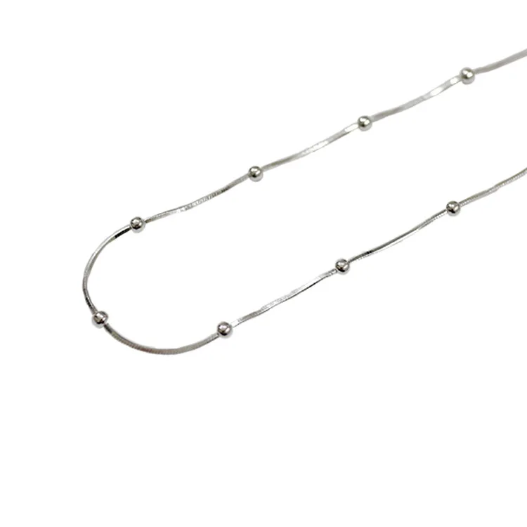 Wholesale S925 Sterling Silver Simple 