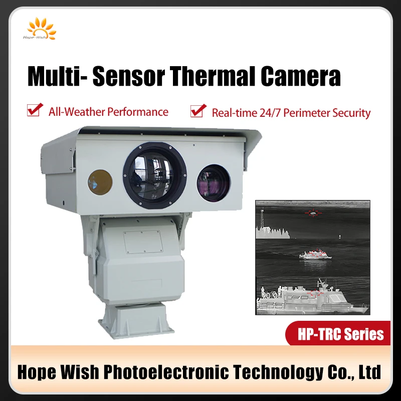 Auto Tracking Ptz Camera Long Range Multi Sensor Thermal Imaging Camera China Prices