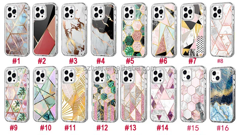 For Iphone 13 Pro Max Case 3in1 Heavy Duty Shockproof Full Body Protection Cover Luxury Marble Case For Iphone 11 12 Pro Max Buy For Iphone 13 Case For Iphone 11 Case For