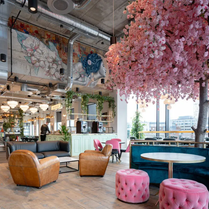 Synthetic Artificial Thatch Umbrella For Beach