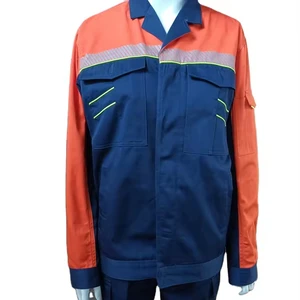 Acid and Alkali Resistant Polyester Chemical Protective Clothing Long Sleeve Jacket and Pant Suit Oeko-Tex Certified
