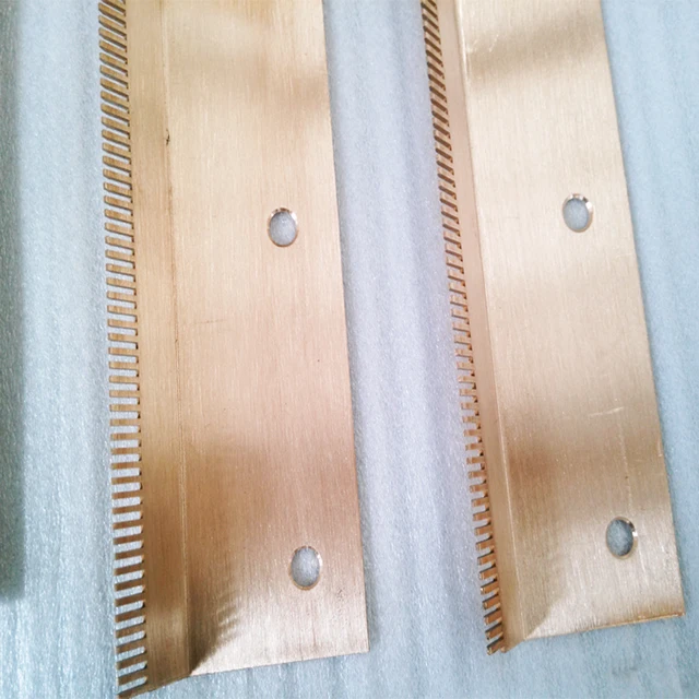 Custom Made for Fuji CNC Machined Copper Ramen Noodle Scraper Comb for Buldak Ramen Noodle Maker 6