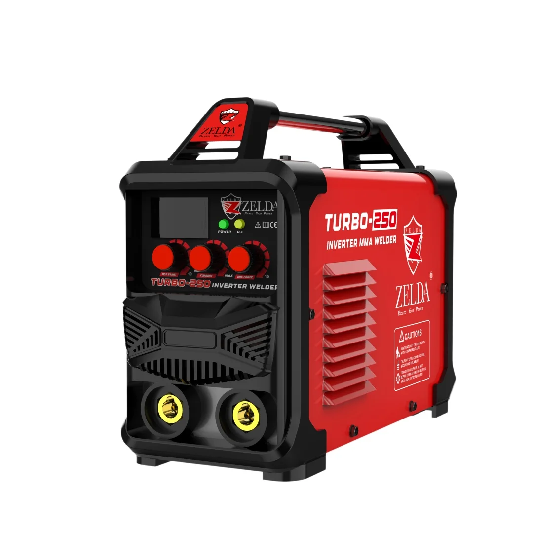 High Frequency 220V Inverter Stick Welder MMA-160 LCD