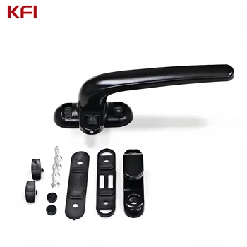 Modern Design 50-Type Flat Window Latch Aluminum Alloy Outward-Opening Roller Hook for Apartment Use