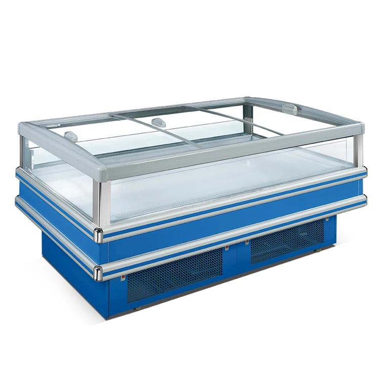 Commercial Buffet Built in Seafood Ice Display Table