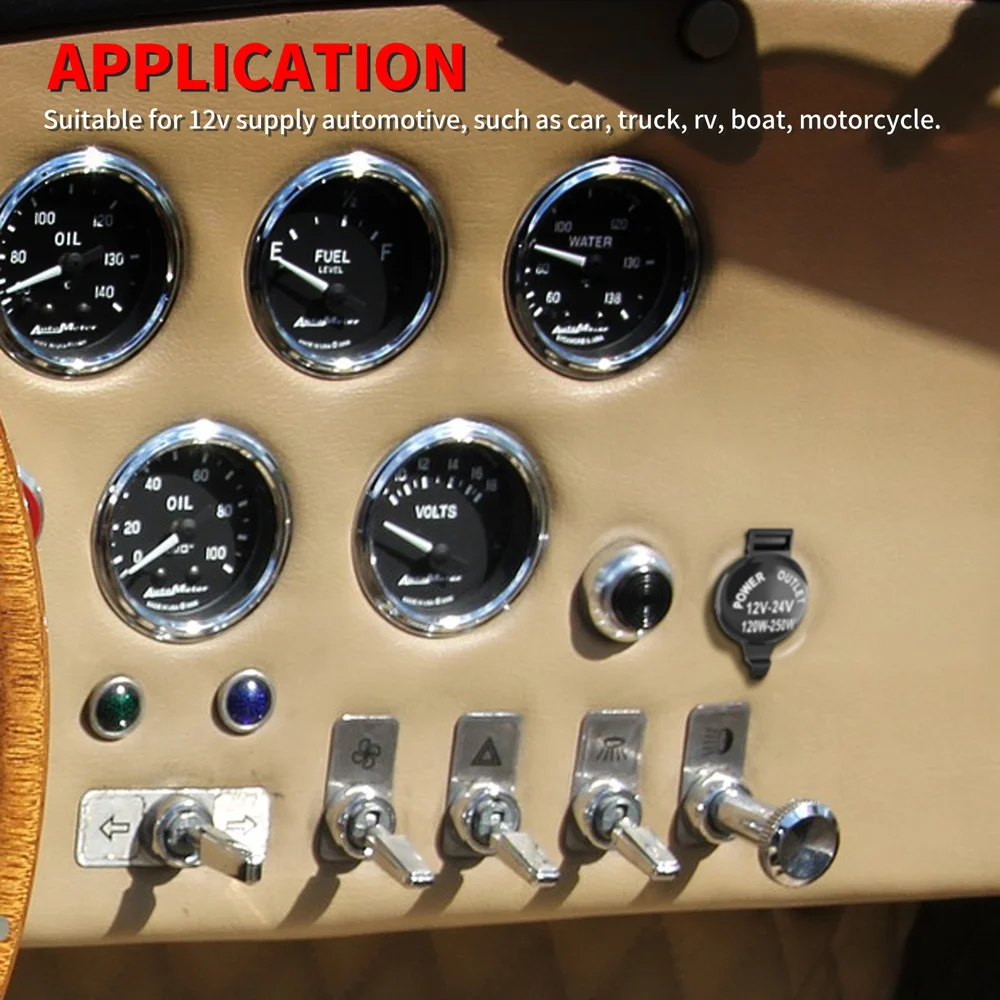 Adattatore Impermeabile Per Accendisigari Auto 12V 120W, Presa Femmina In Alluminio Con Splitter Di Alimentazione - Foto 12