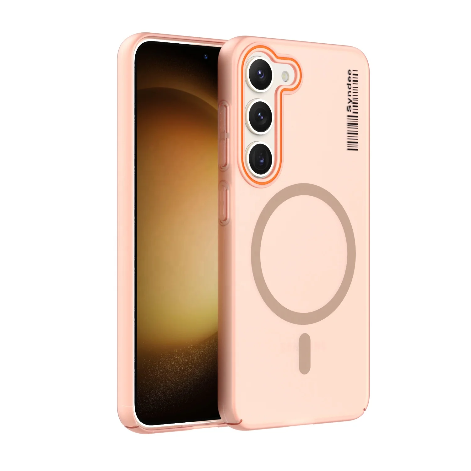 Anti Yellowing Translucent Matte Full Cover PC Smoke Coque Smartphone Frosted Phone Case for Samsung Galaxy S23 S24 FE S25 Ultra