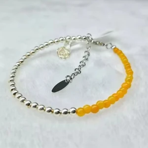 Small Seed Handmade Jewelry, Natural Jade Fashion Bracelet, Exquisite Stone Bead Bracelet