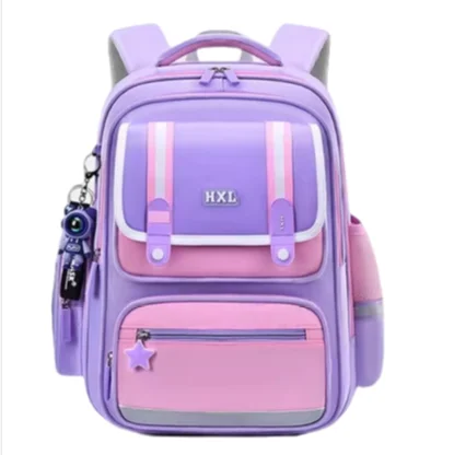 Fashion British Style Students Schoolbag Large Capacity Spine Shoulder Bag Good Quality School Backpacks 2026