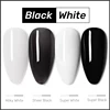 black and white