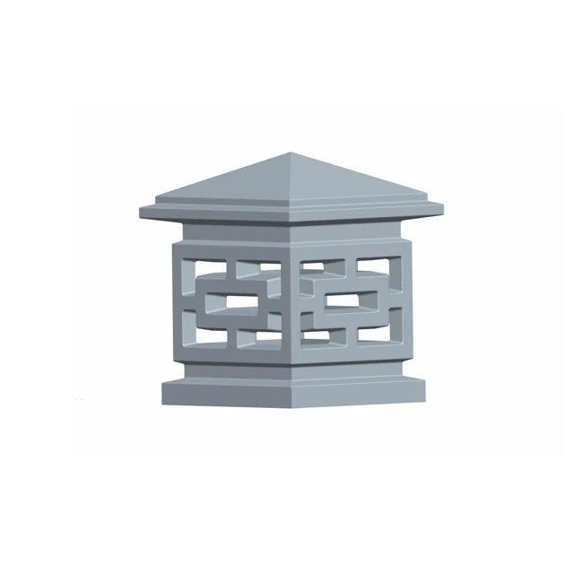 Precast Used Concrete Dragon Pillar Column Post Mold Moulds for Sale