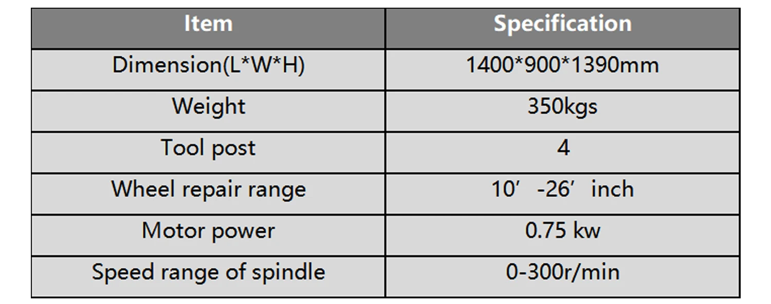 China accuracy Rim Straightening/Repair Machine Alloy wheel repair lathe for bent rims ARS26