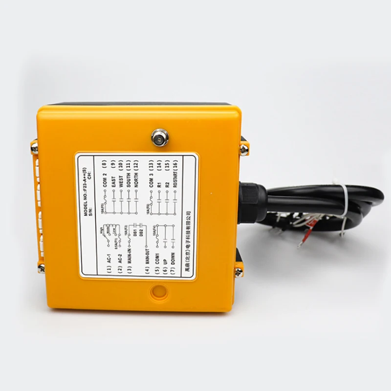F23-A++ BB 8 Button 12 Button Wireless Switch Dual Speed Radio Remote Control for Crane Electric Hoist Industrial Remote Control