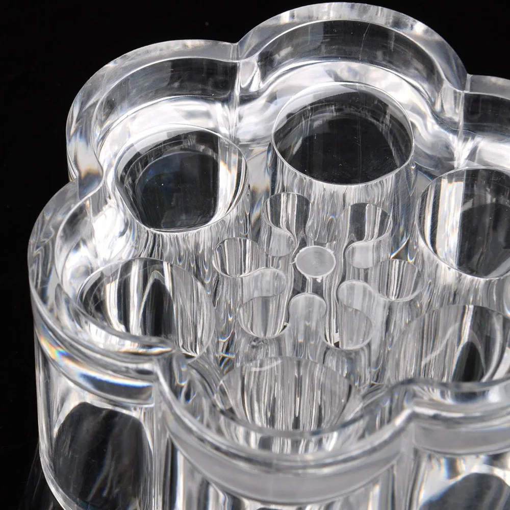 Cross Border Plum Blossom Shape Storage Cosmetic Display Accessories Portable Makeup Organizers