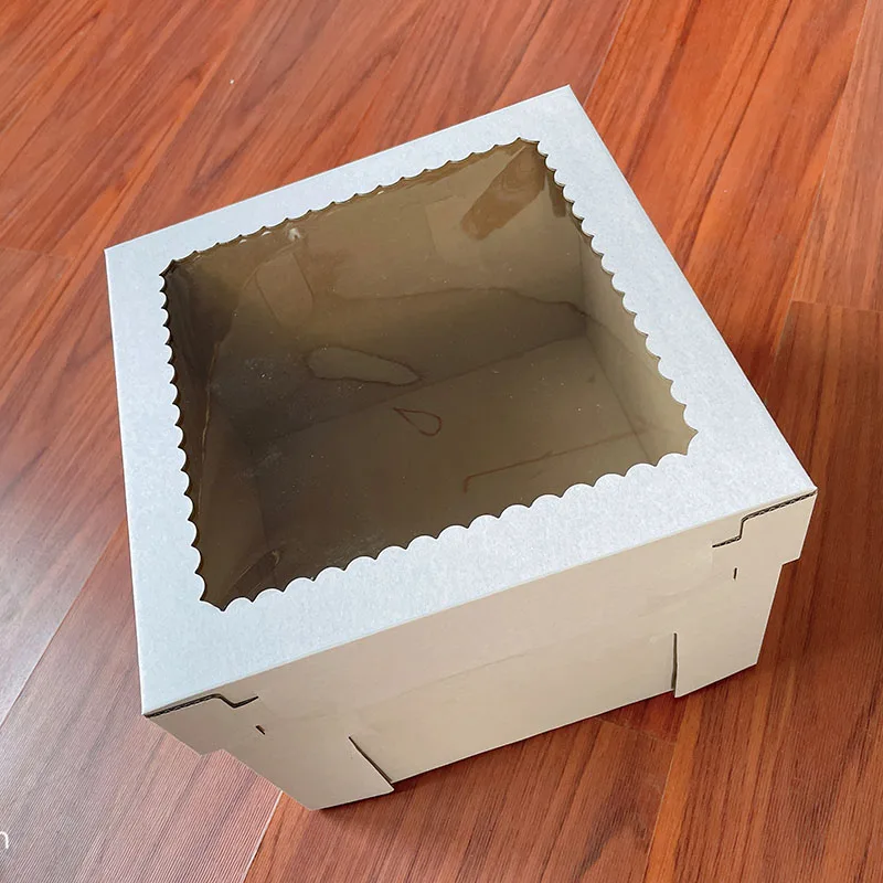Wooden Bakery Boxes with Clear Lid – Packmuch