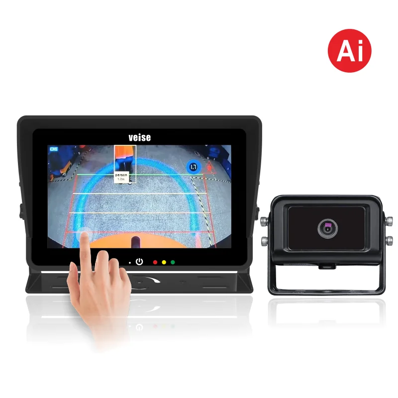 VEISE Truck Bus Blind Spot Monitoring Heavy Duty Camera Ai Human Detection Forklift Camera System for Heavy Duty Vehicle