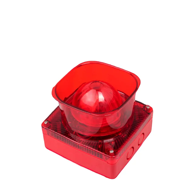 Outdoor Security Alert LED Siren Horn for Fire Detection Security Equipments Alarm System with Buzzers and Alarms