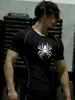 Black contrast gray line