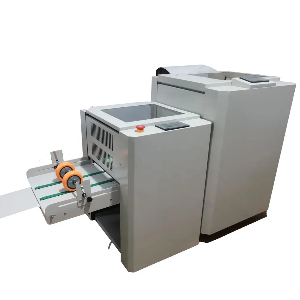 Automatic A3  Paper Staple and Folding Machine   Paper Processing Machinery