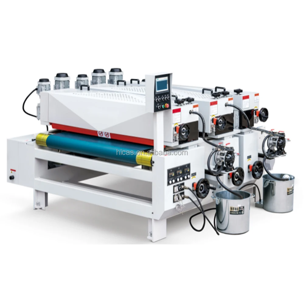 HICAS Automatic  UV Roller Coating Machine for  Floor Production Line & Glass & Aluminum Sheet