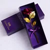 colorful Purple Box Gold Foil Flower - Old-Style