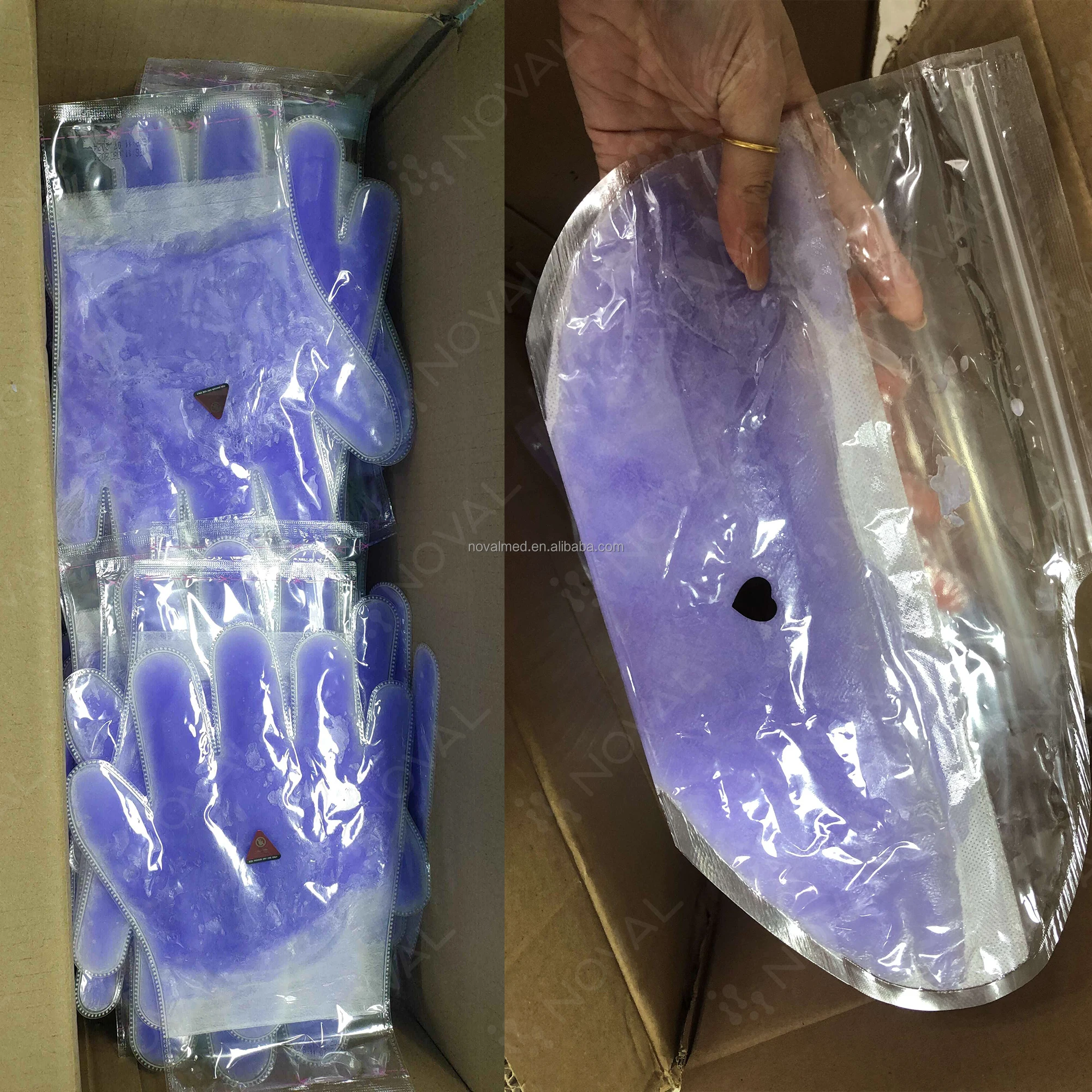 Paraffin Wax Hands Care Glove Moisturizing Hand Mask Lavender Paraffin Wax Gloves and Sock