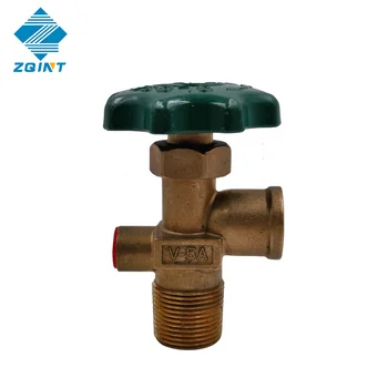 High standard high quality  brass gas valve V-5A for africa, america, mexico 12kg 20kg lpg gas cylinder