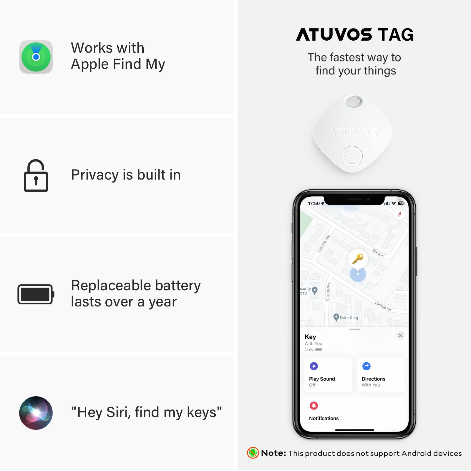 ISOOCO 2025 Smart Ring GPS Tracker IOS IP67 NFC Dog Child Wrist Anti-Lost App with Findmy Dropshipping