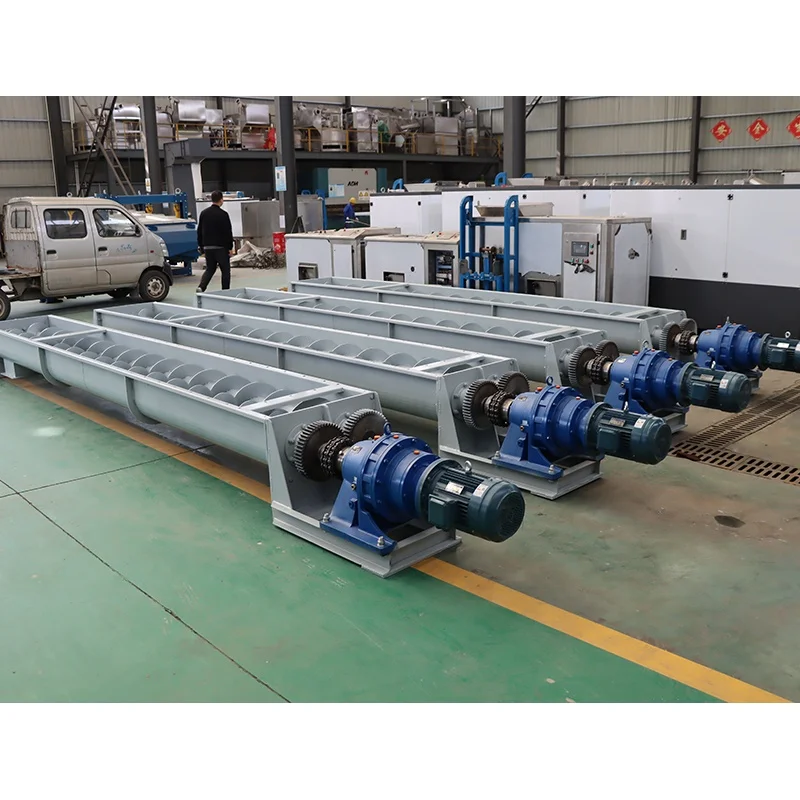 Maize Rice Flour Spice Sugar Automatic Grain Pellet Conveying Inclined Auger Feeder Screw Feeder Conveyor for Corn Millet