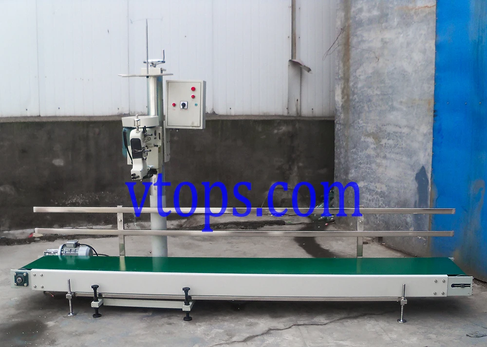 
50 кг мешок швейная машина и конвейер/GK35-6A vtops край складывающаяся швейная машина для PP тканый мешок 