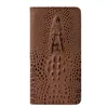 Genuine Crocodile Head - Brown
