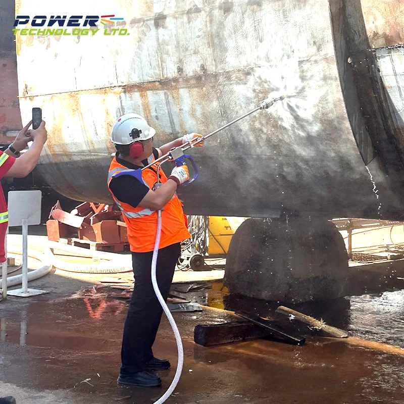 Automatic Boat Cleaning Robot with Rust Remove Pump Unit New Condition for Car Wash Shops and Optics Industries
