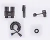 Gun Grey Telescope 3 Piece Set Toilet Companion 9014