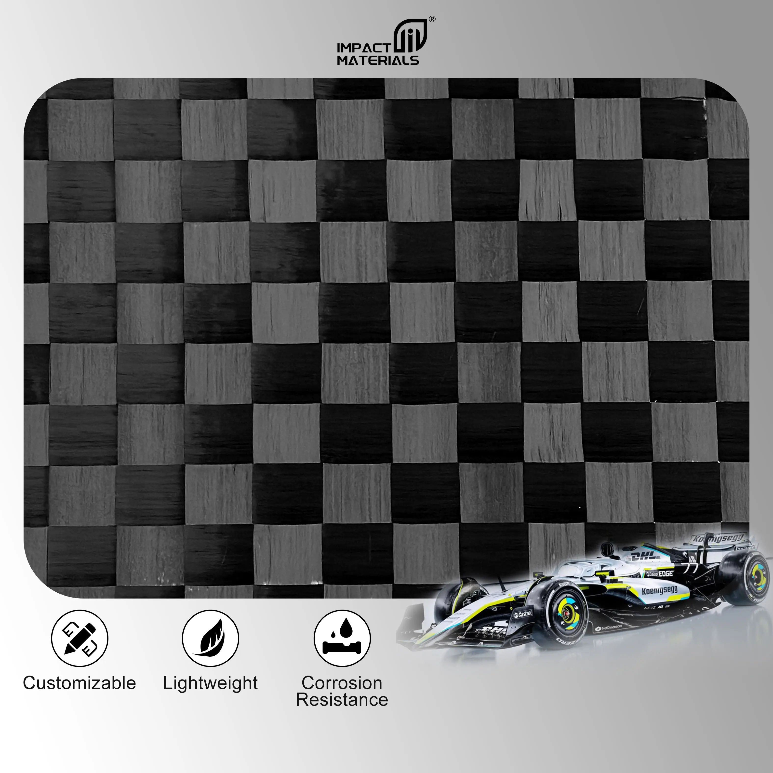 Customizable Lightweight High Strength 3D Triaxial Carbon Fiber Spread Tow Fabric for Car Parts Composites Application Customizable Lightweight High Strength 3D Triaxial Carbon Fiber Spread Tow Fabric for Car Parts Composites Application