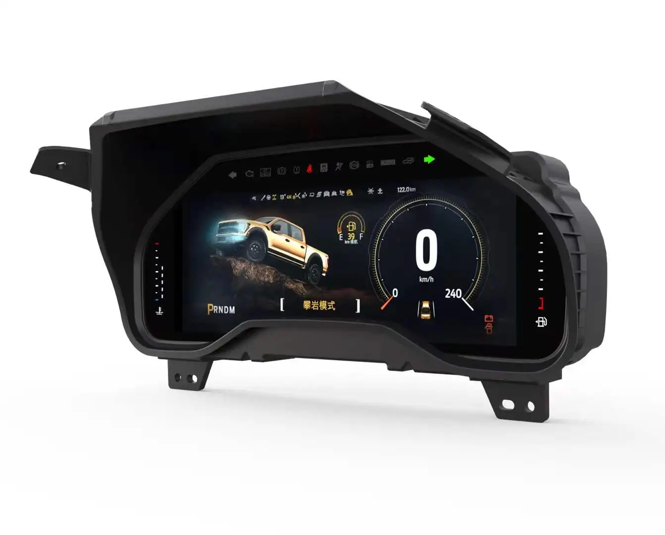 New Car LCD Cluster 12.3" for Ford F150 2015-2019 LCD Instrument Panel Digital Cluster Dashboard Display CockPit Speedometer