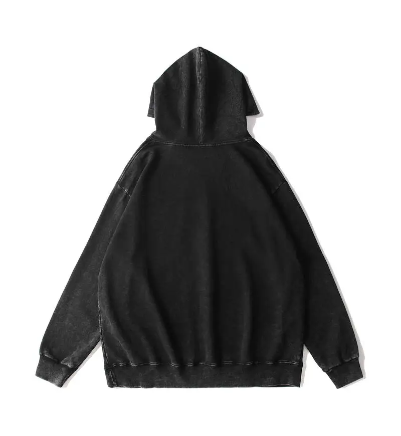 Vintage Style Hoodie Men Women Custom Hoodies Autumn Heavyweight 100