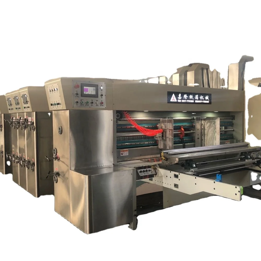 Flexo Printer Machine Flexo Printer Slotter Die Cutting Machine Automatic Flexo Printer Slotting Machine