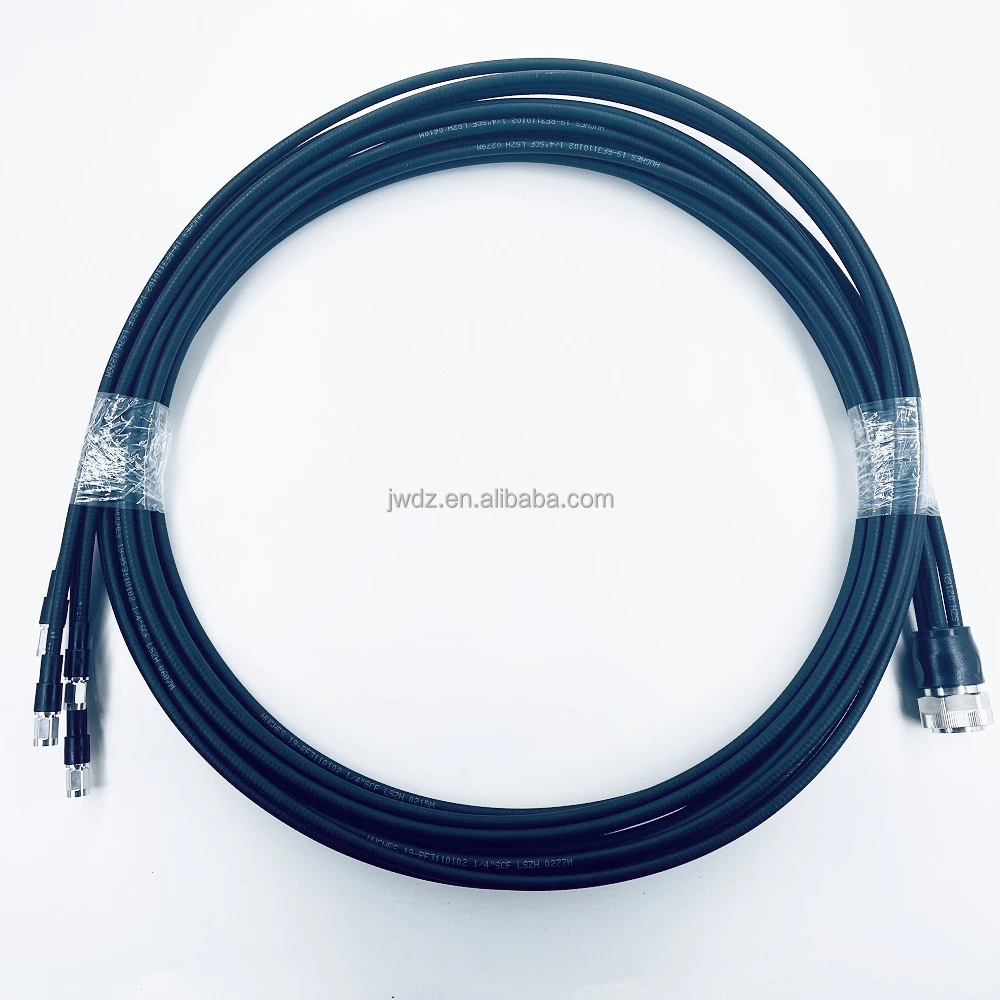 MQ4 Connector to NEX10 Male Connector 1/4 Foam Dielectric Super Flexible Cable Jumper cable Assembly