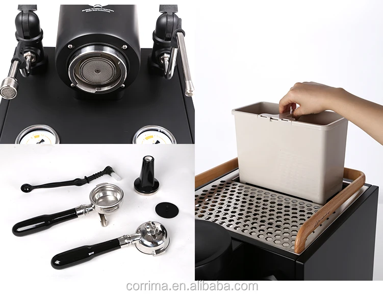 Espresso Coffee Machine Home Coffee Maker Coffee Machine semi-Automatic OEM Steel Stainless