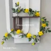 Yellow Roses on Wall